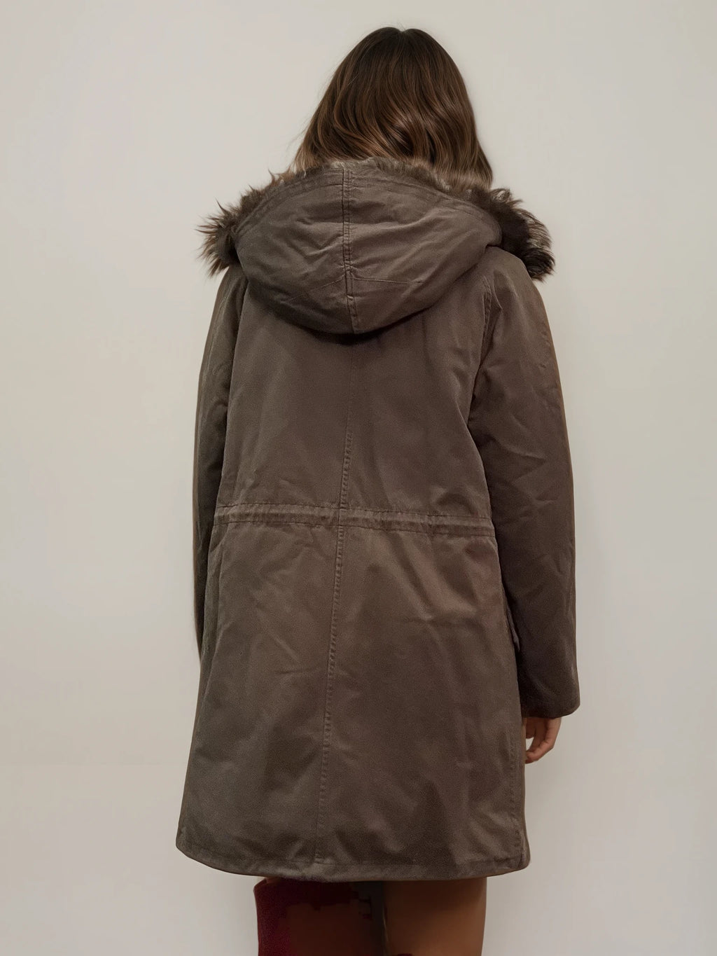 Yves Salomon Green Coat