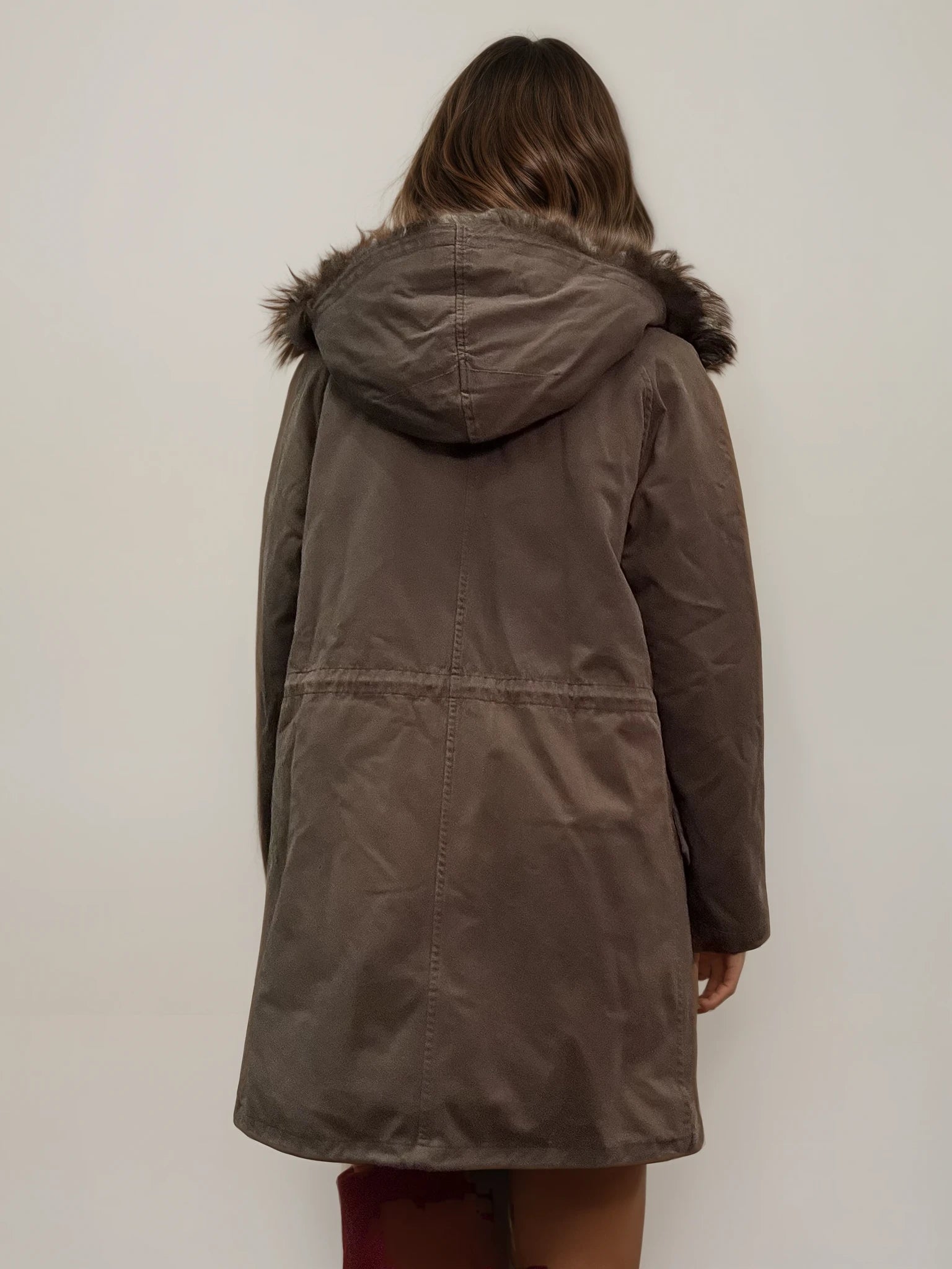 Yves Salomon Green Coat