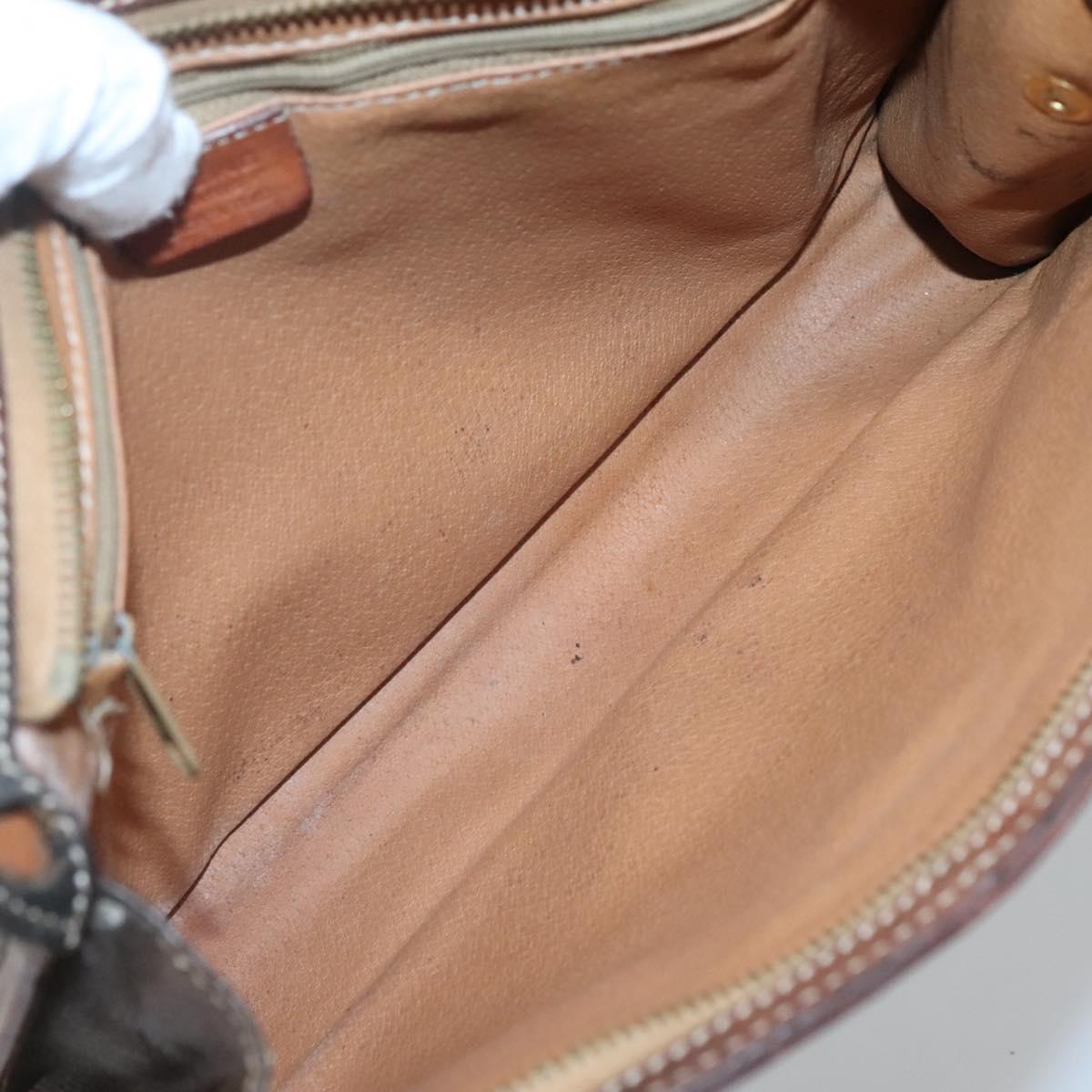 Celine Monogram Brown Clutch