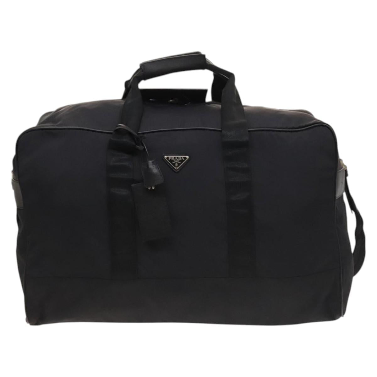 Prada Black Nylon Duffle