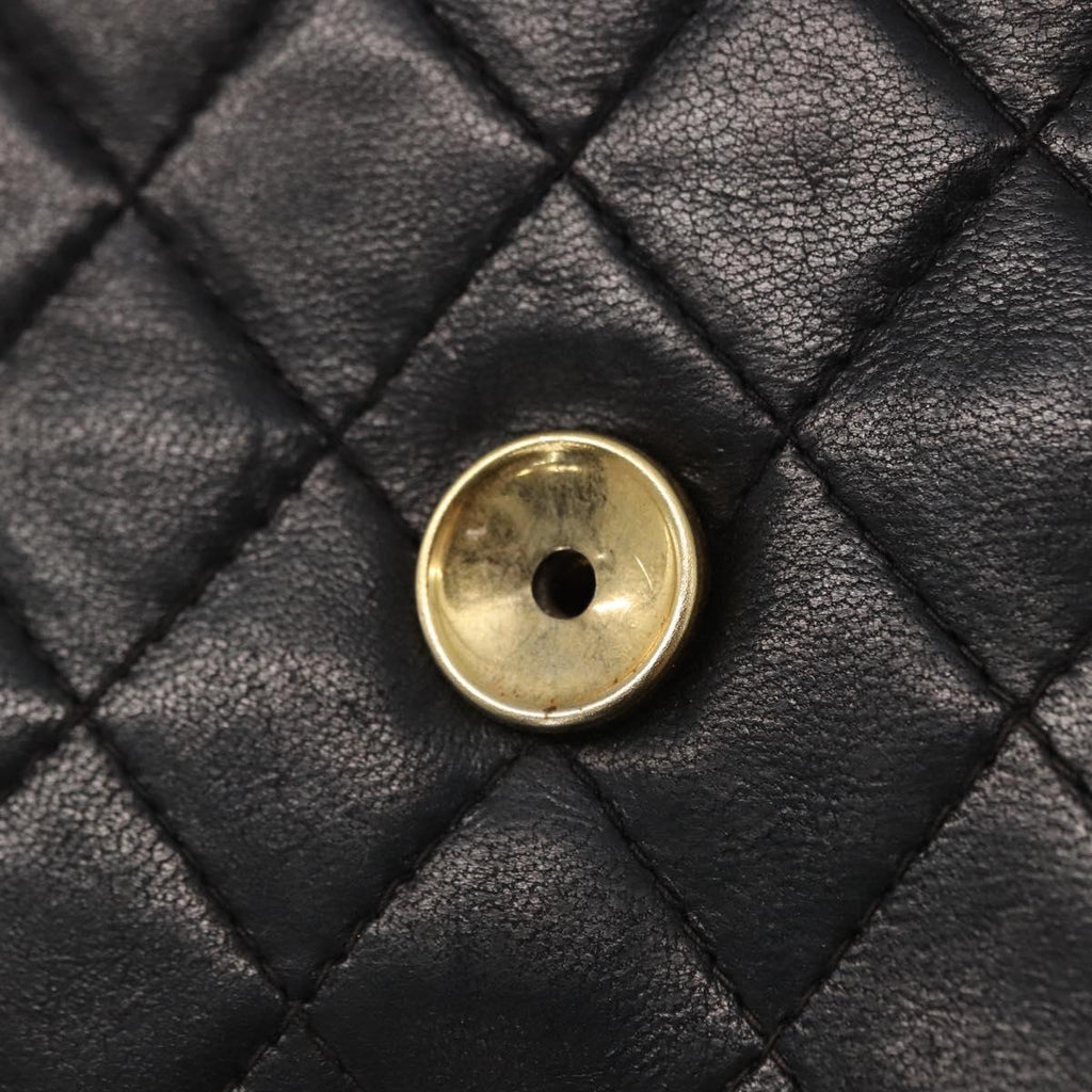 Chanel Black Leather Flap Bag