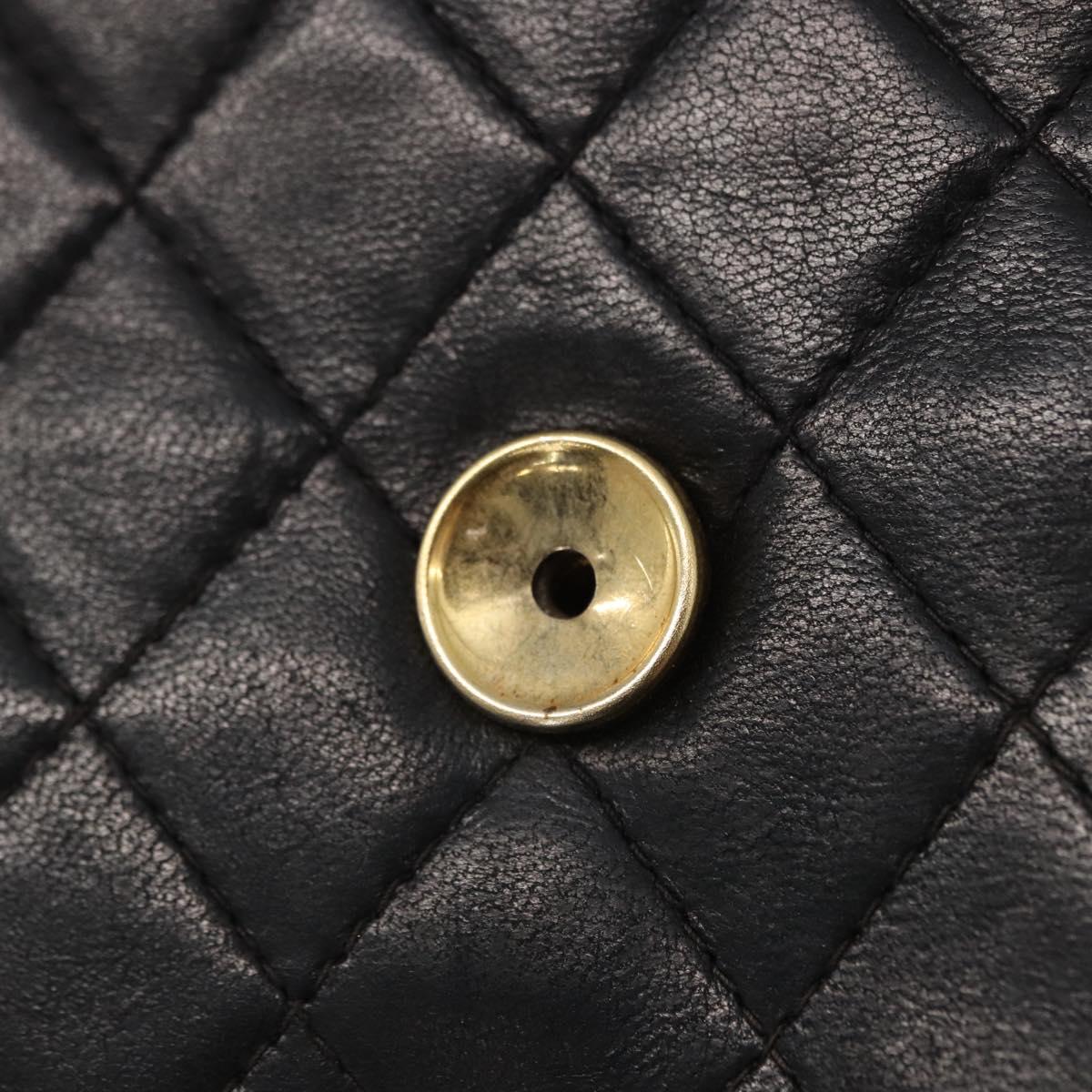 Chanel Black Leather Flap Bag