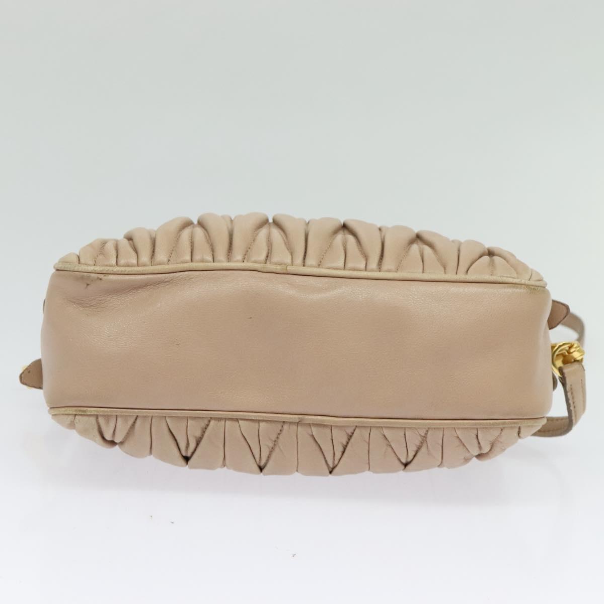 Miu Miu Nude Shoulder Bag