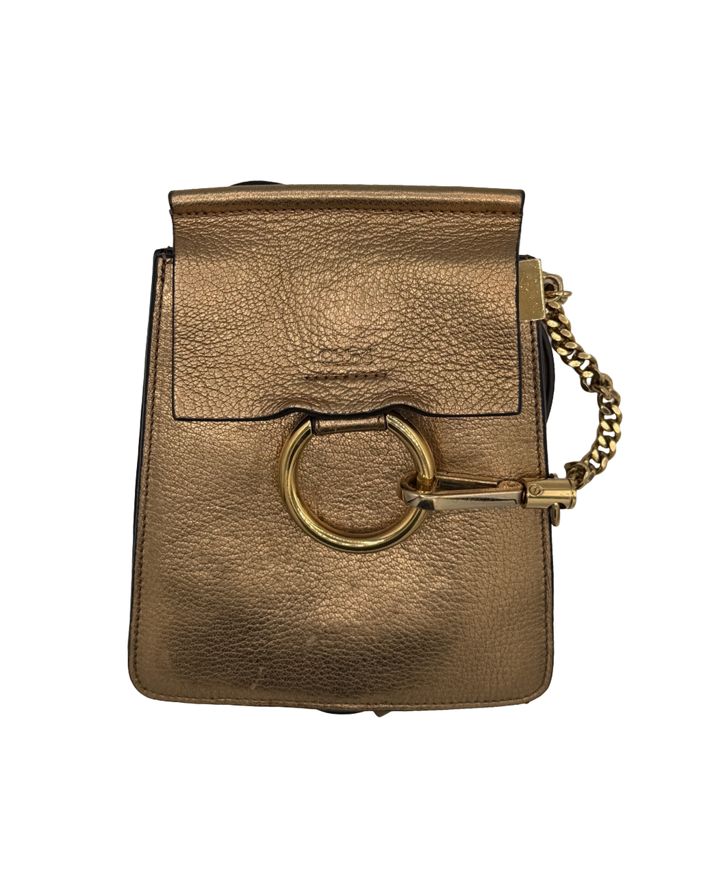 Chloe Gold Chain Shoulder Bag