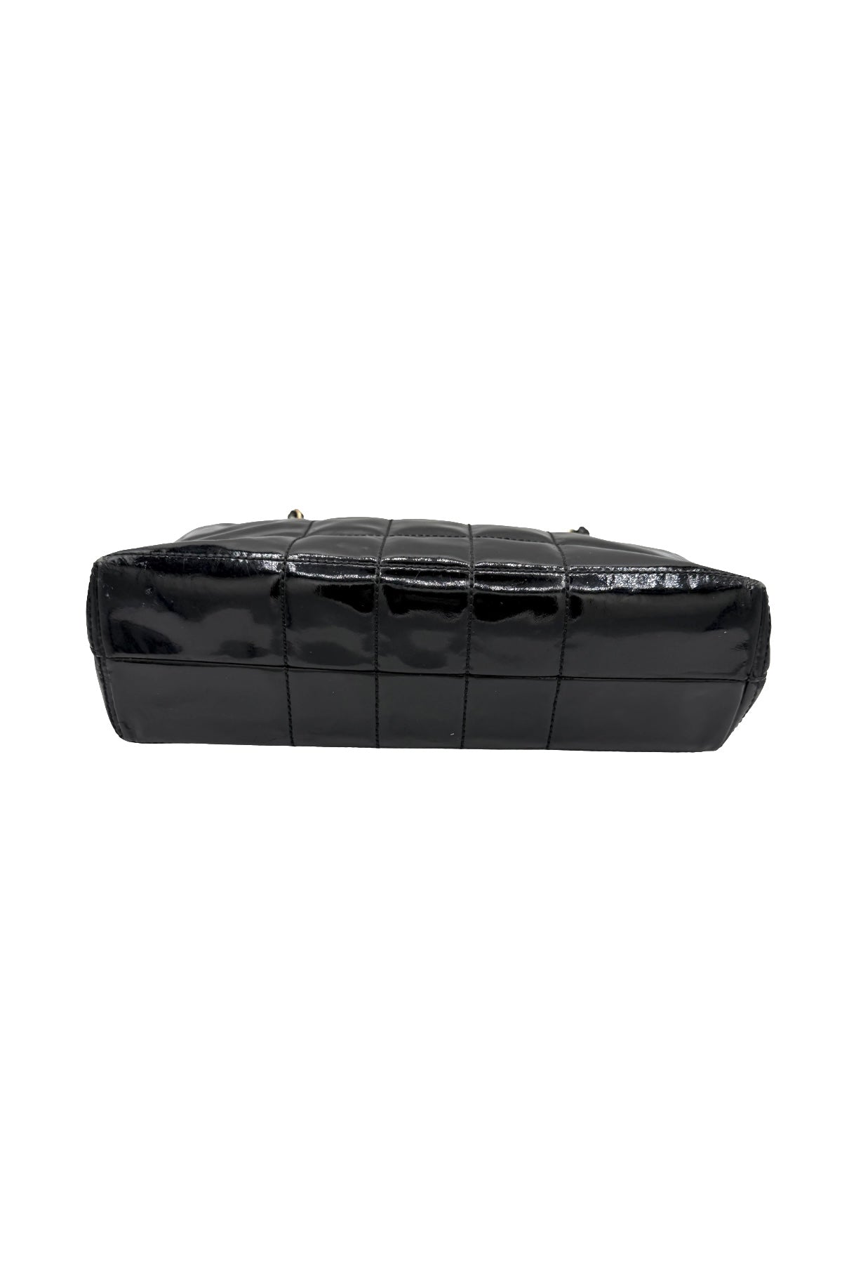 Chanel Black Patent Leather Shoulder Bag