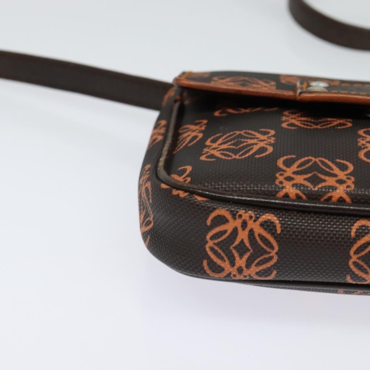 Loewe Orange and Brown Crossbody