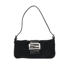 Load image into Gallery viewer, Fendi Black Mini Baguette
