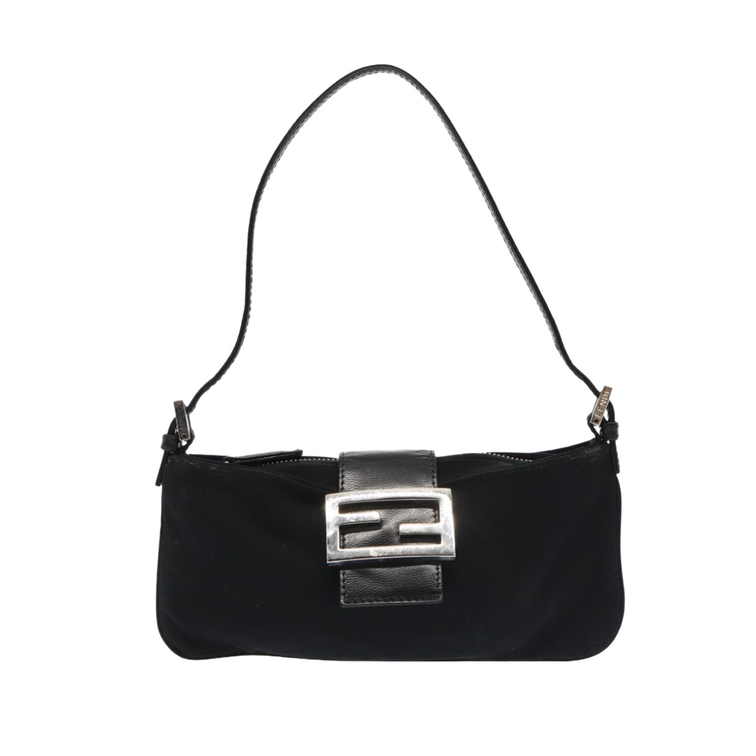 Fendi Black Mini Baguette