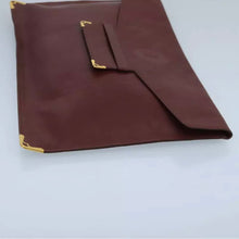 Load image into Gallery viewer, Cartier Burgundy Clutch
