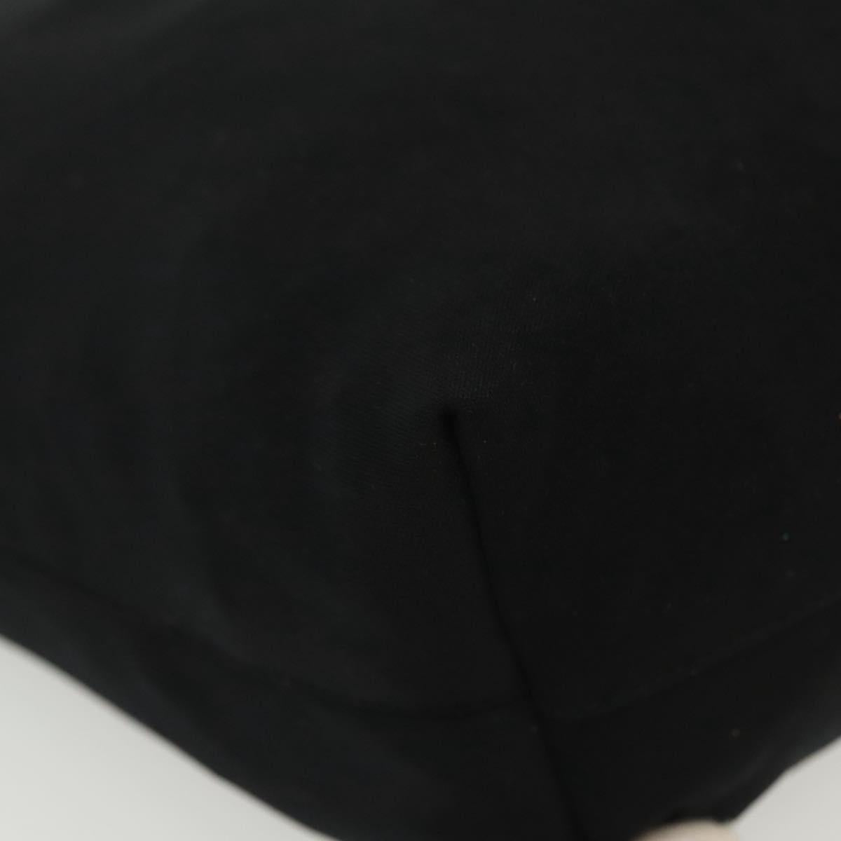 Fendi Black Nylon Baguette Tote