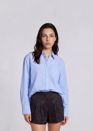 Calvin Klein Black Pleated Shorts
