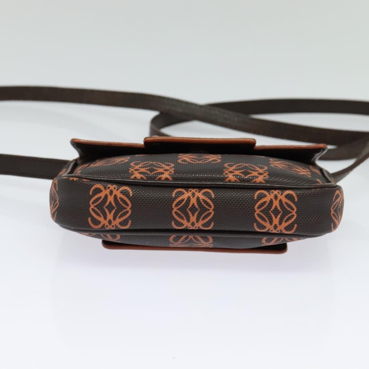 Loewe Orange and Brown Crossbody