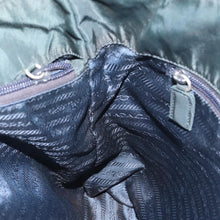 Load image into Gallery viewer, Prada Hunter Green Nylon Tote
