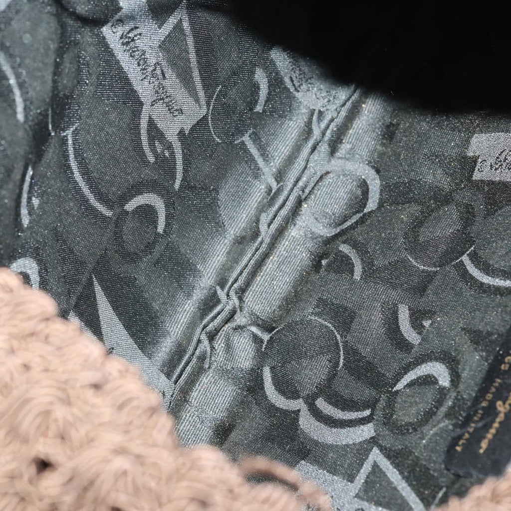 Ferragamo Brown Hobo Bag