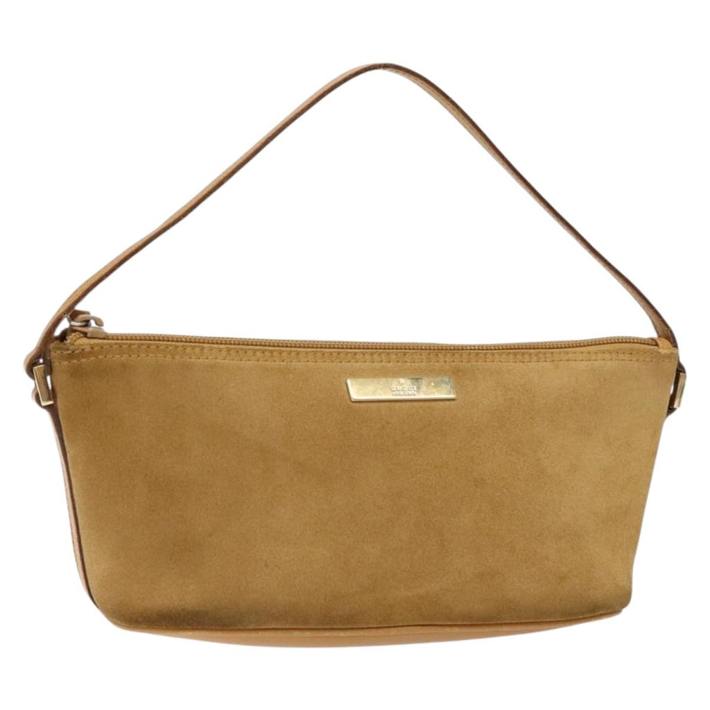 Gucci Tan Suede Pochette