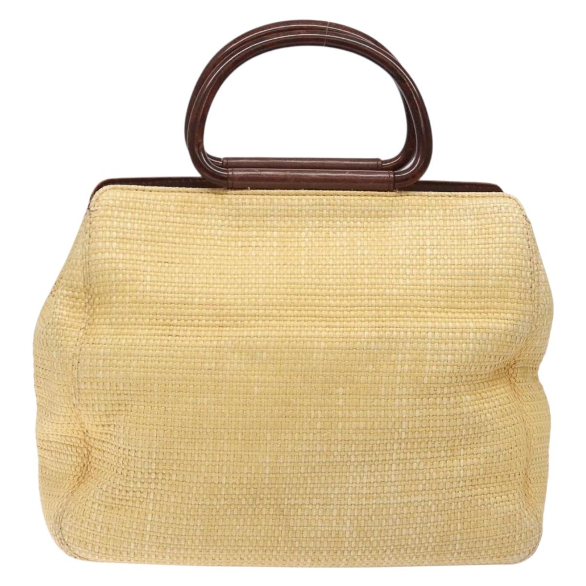 Chanel Raffia Tote
