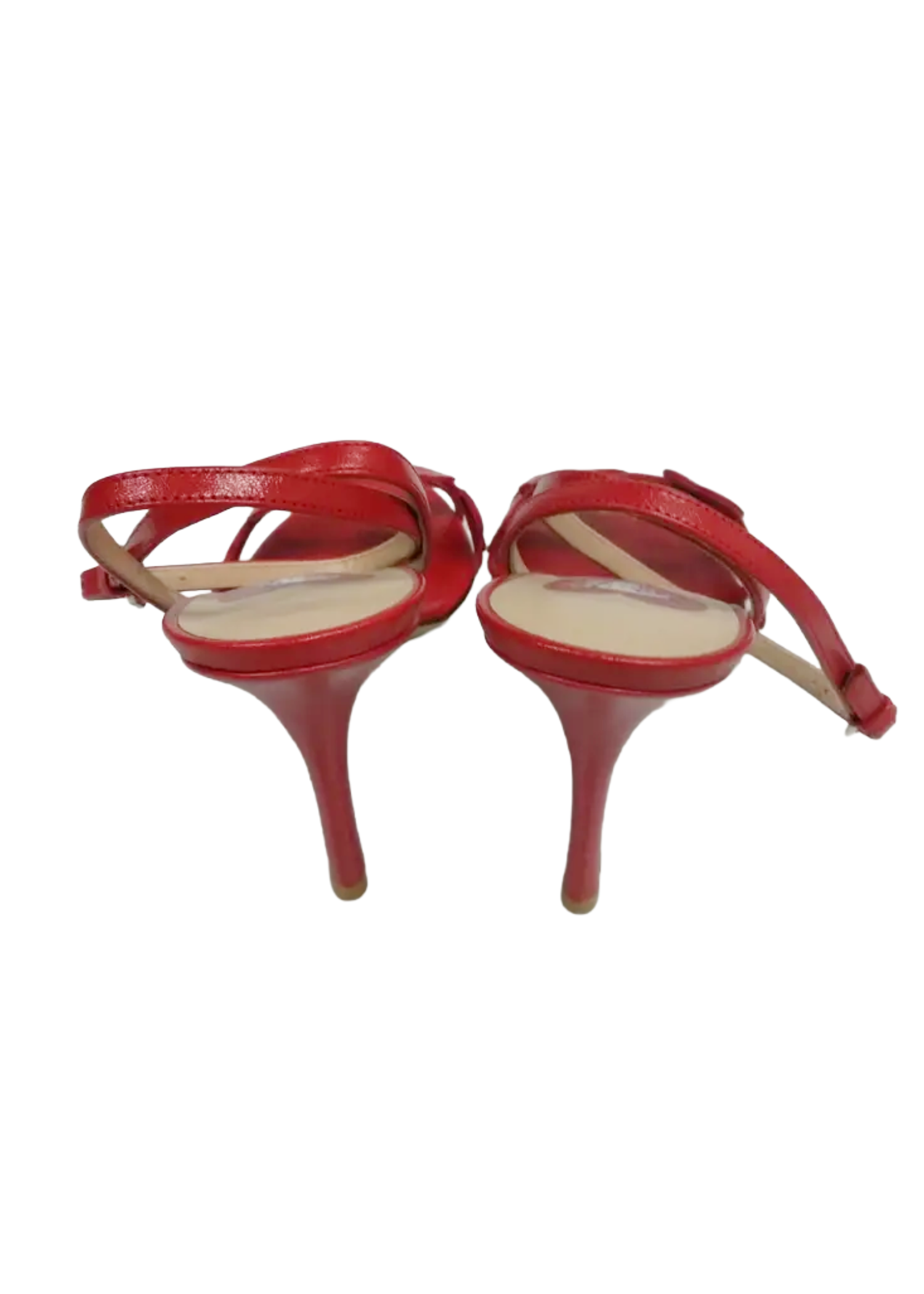 Valentino Red Heart Strappy Heels
