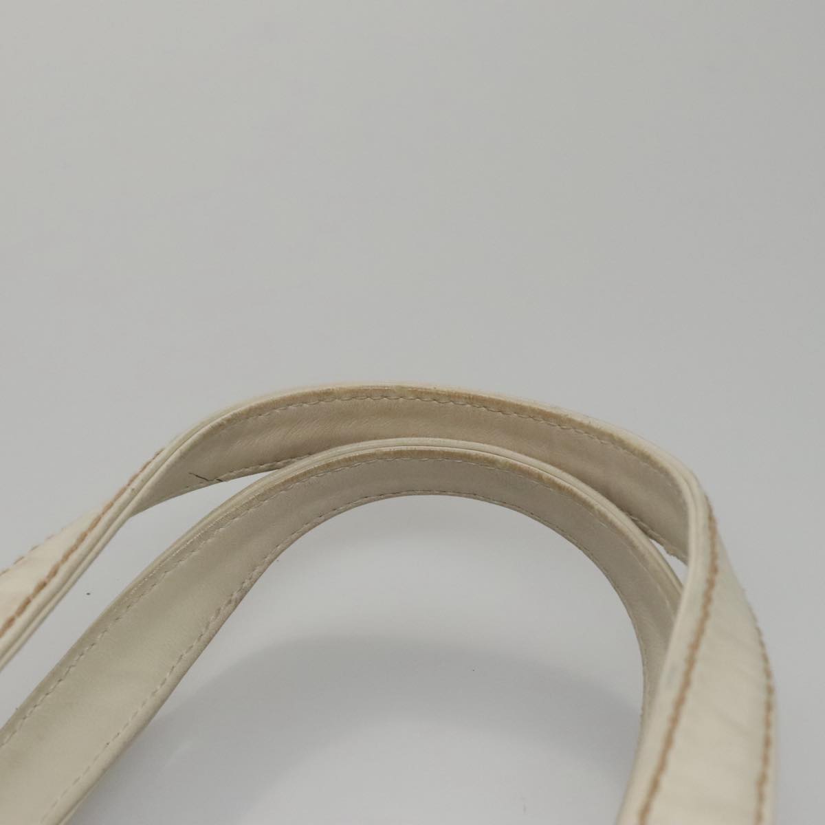 Chanel White Quilted Tote