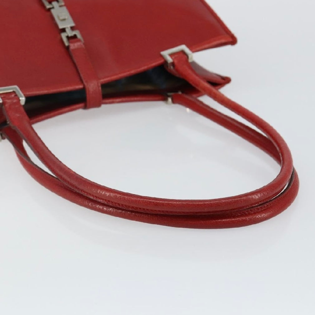 Gucci Red Leather Jackie Bag