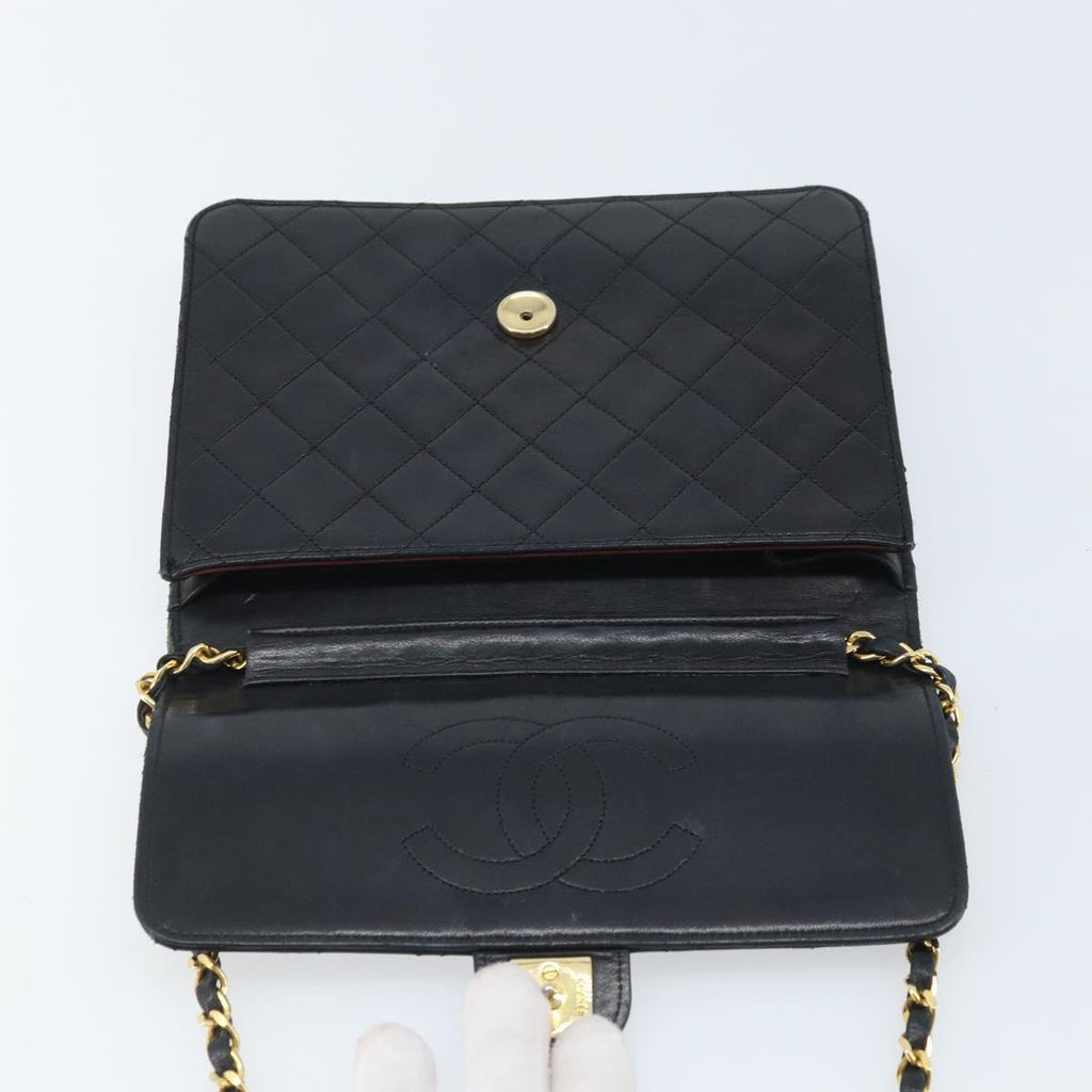 Chanel Black Quilted Leather Flap Bag