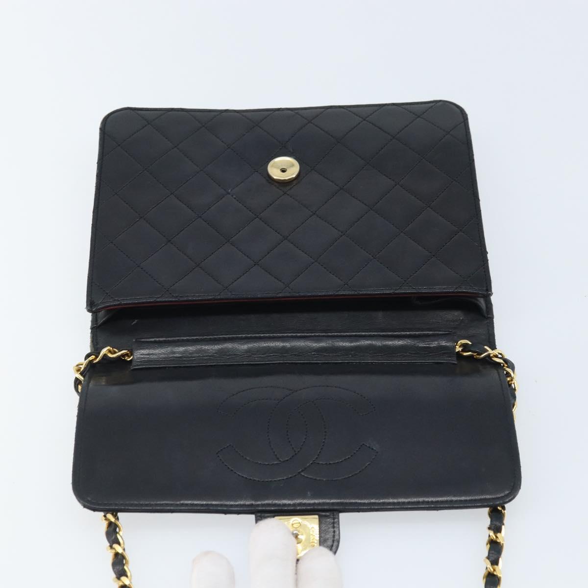 Chanel Black Quilted Leather Flap Bag