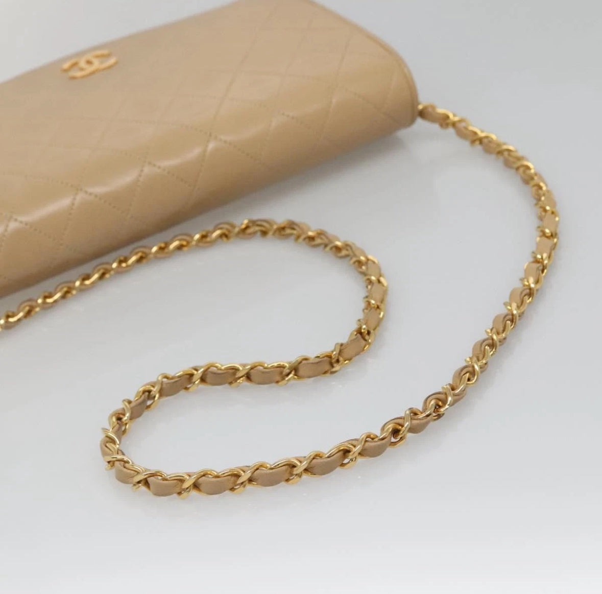 Chanel Tan Shoulder Bag