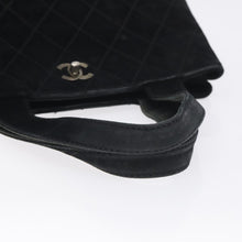 Load image into Gallery viewer, Chanel Black Suede Tote
