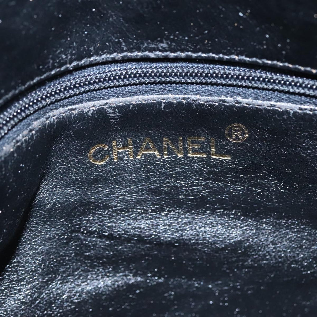 Chanel Black Leather Quilted Crossbody