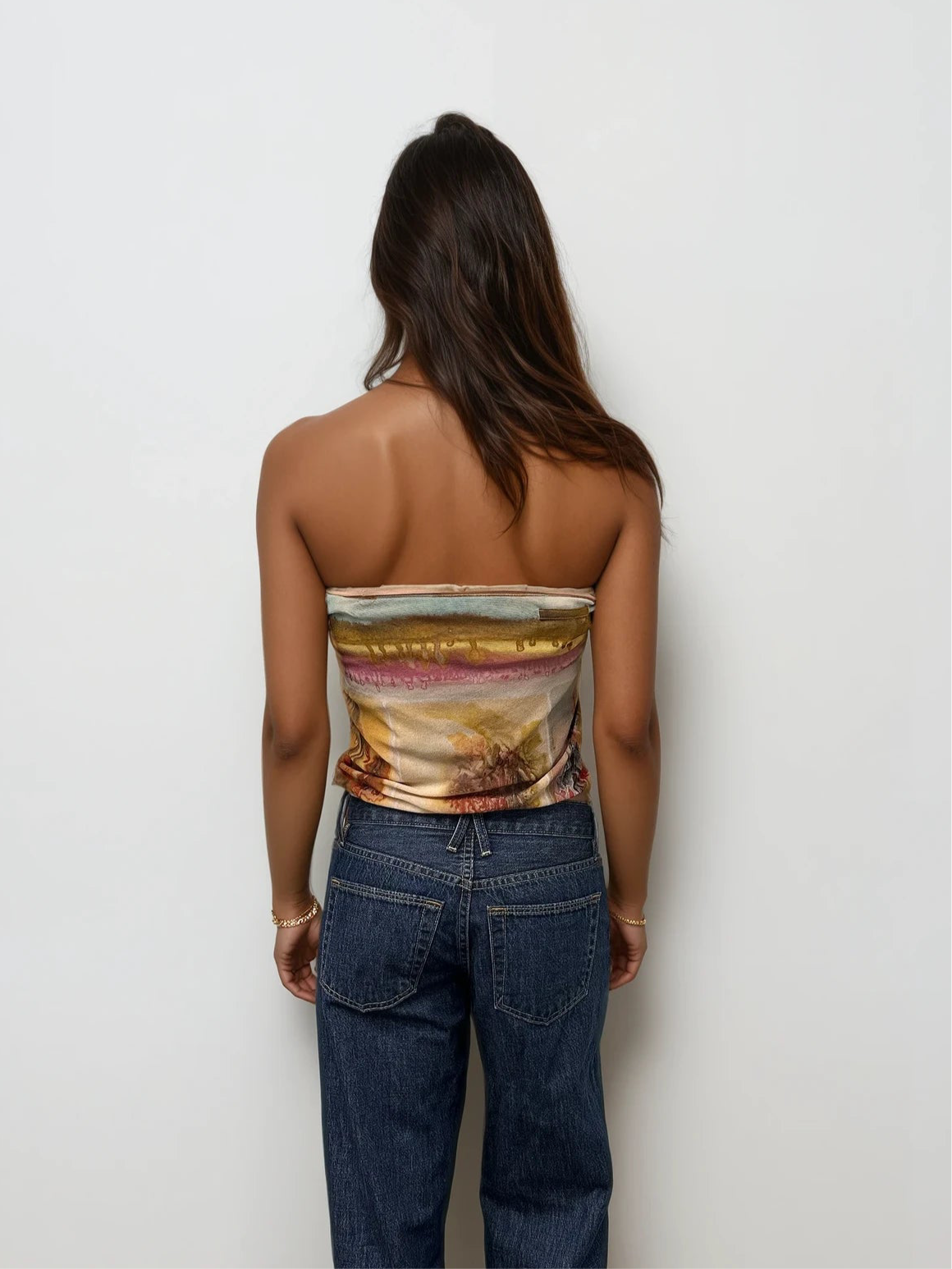 Jean Paul Gaultier Mesh Tube Top