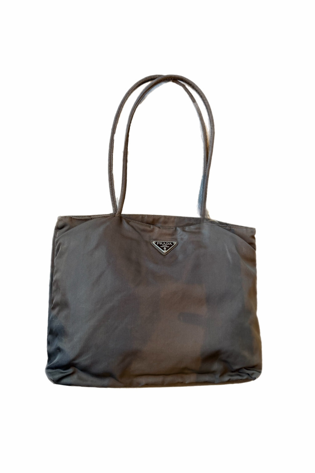 Prada Brown Nylon Tote