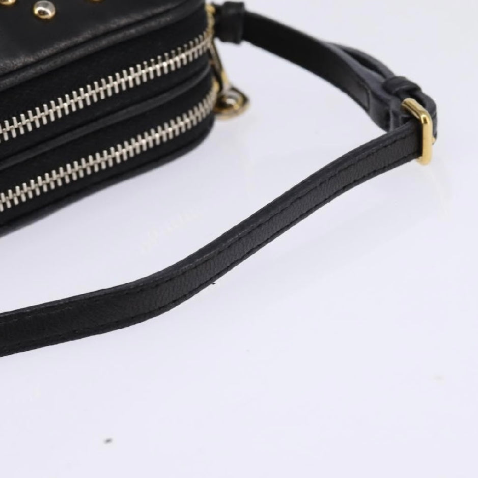Miu Miu Black Studded Handbag