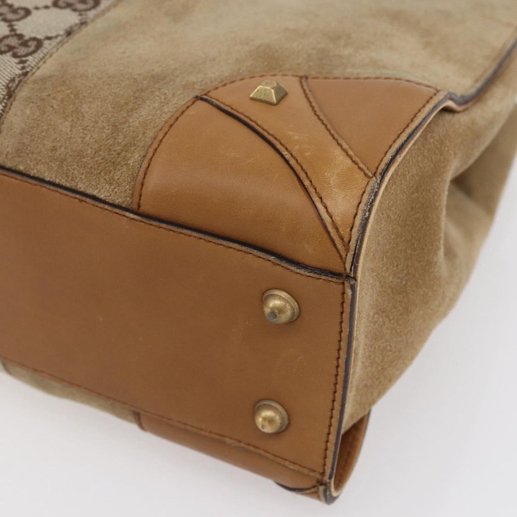 Gucci Tan Suede Handbag