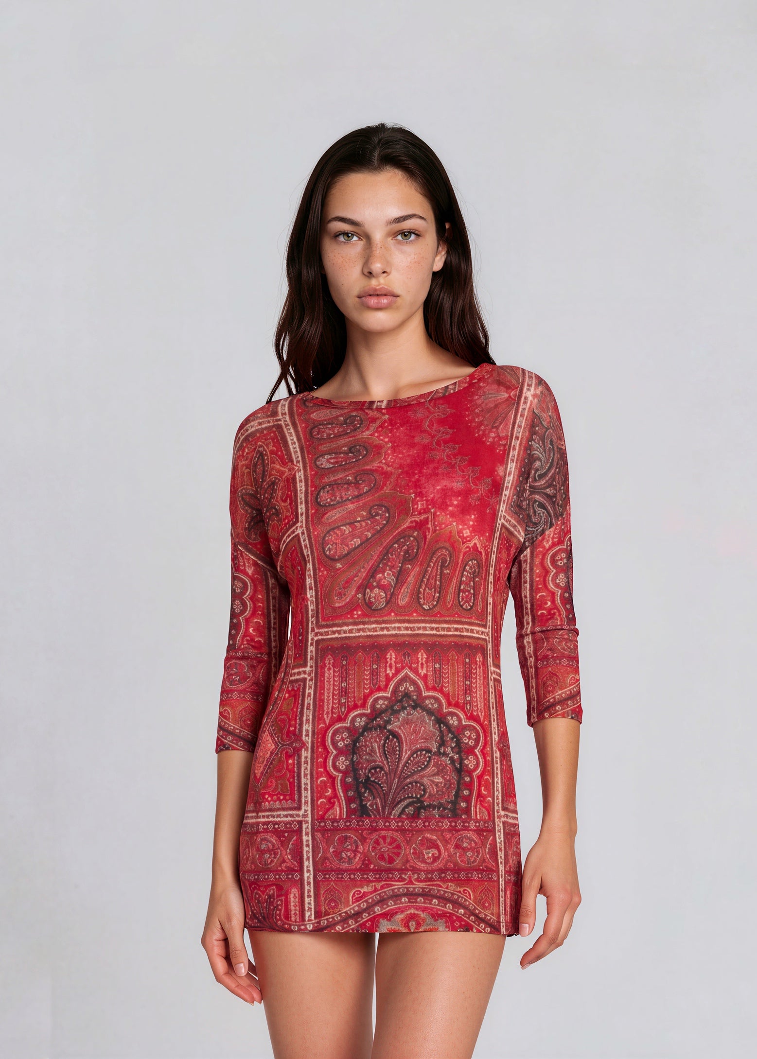 Etro Printed Mini Dress
