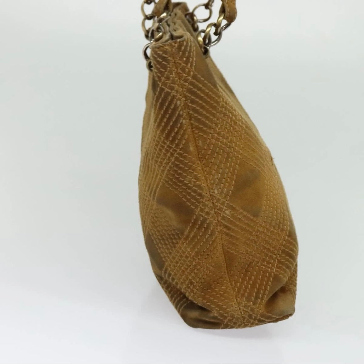 Chanel Tan Suede Tote