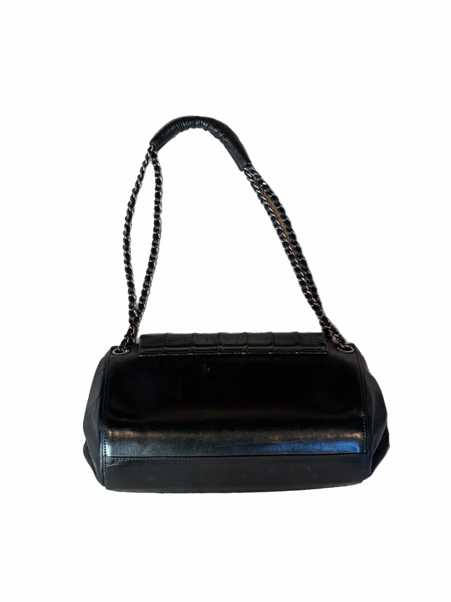 Chanel Black Leather Handbag