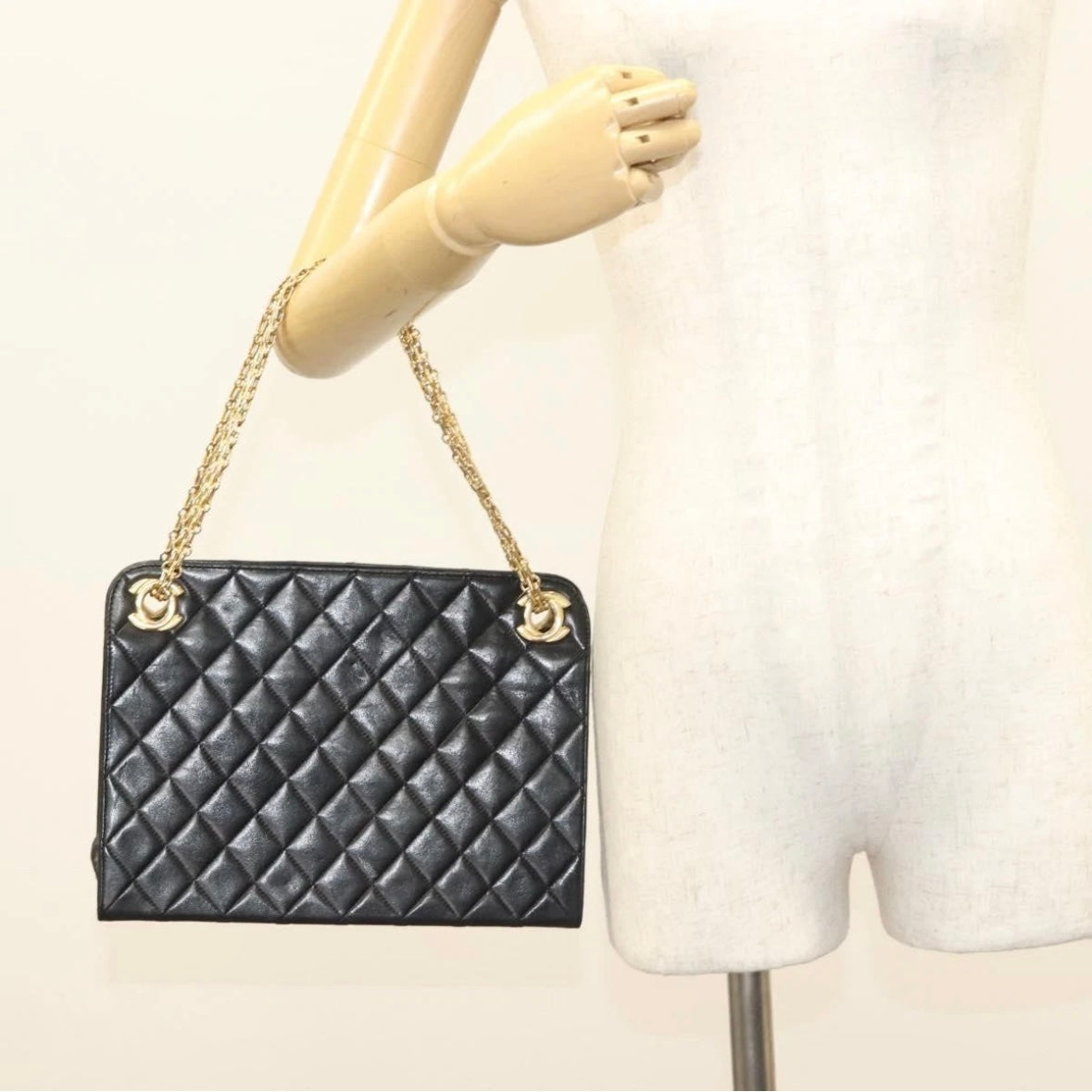 Chanel black shoulder bag