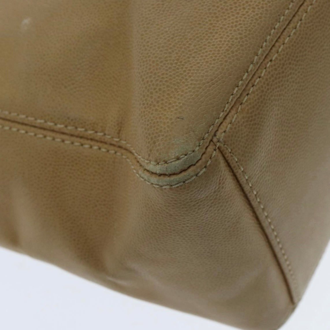 Chanel Tan Leather and Tortoise Tote