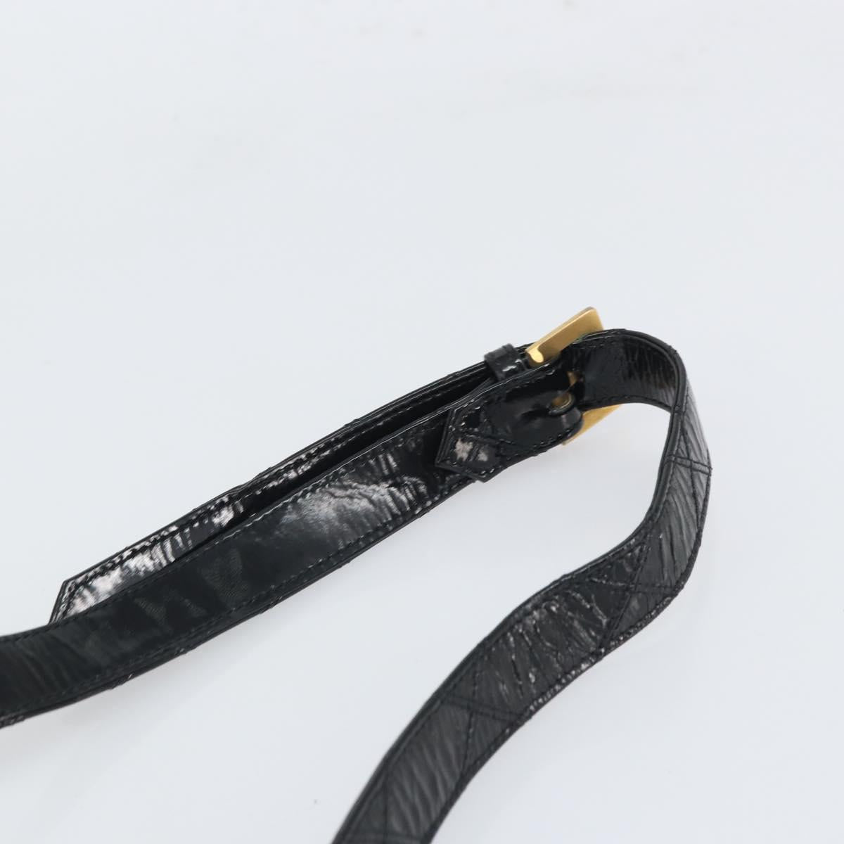 Chanel Black Patent Shoulder Bag