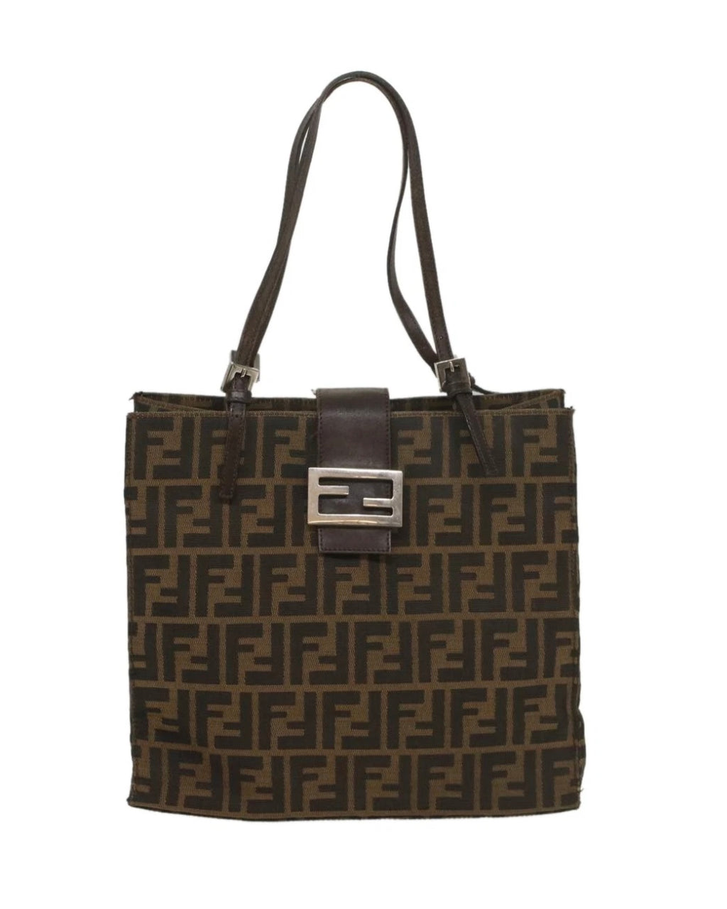 Fendi Zucca Baguette Tote