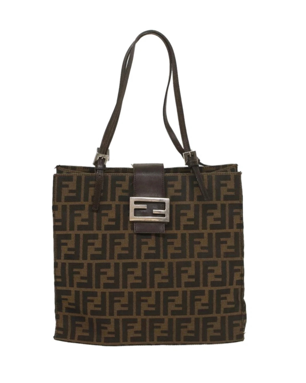 Fendi Zucca Baguette Tote