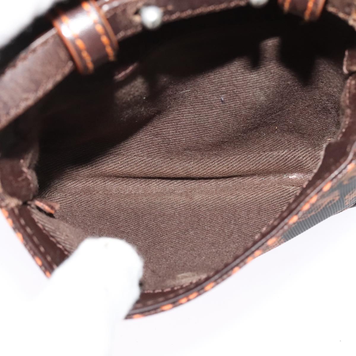 Loewe Orange and Brown Crossbody
