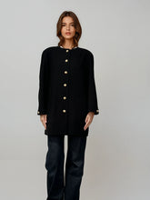 Load image into Gallery viewer, Valentino Black and Gold Jacket
