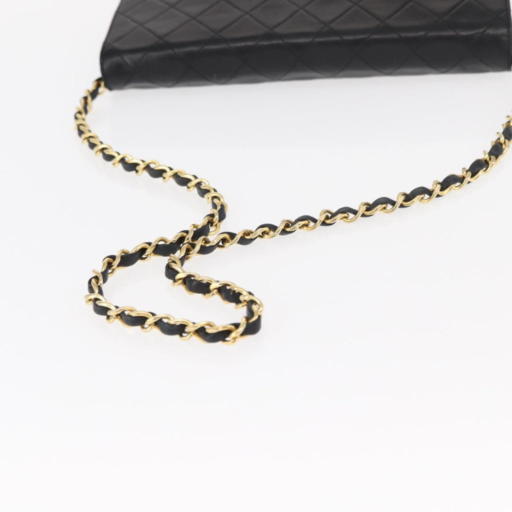 Chanel Black Leather Flap Bag