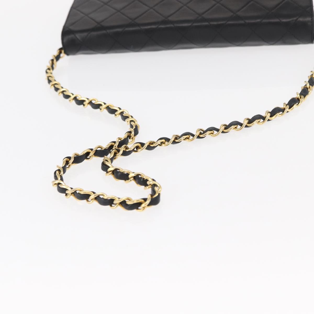 Chanel Black Leather Flap Bag