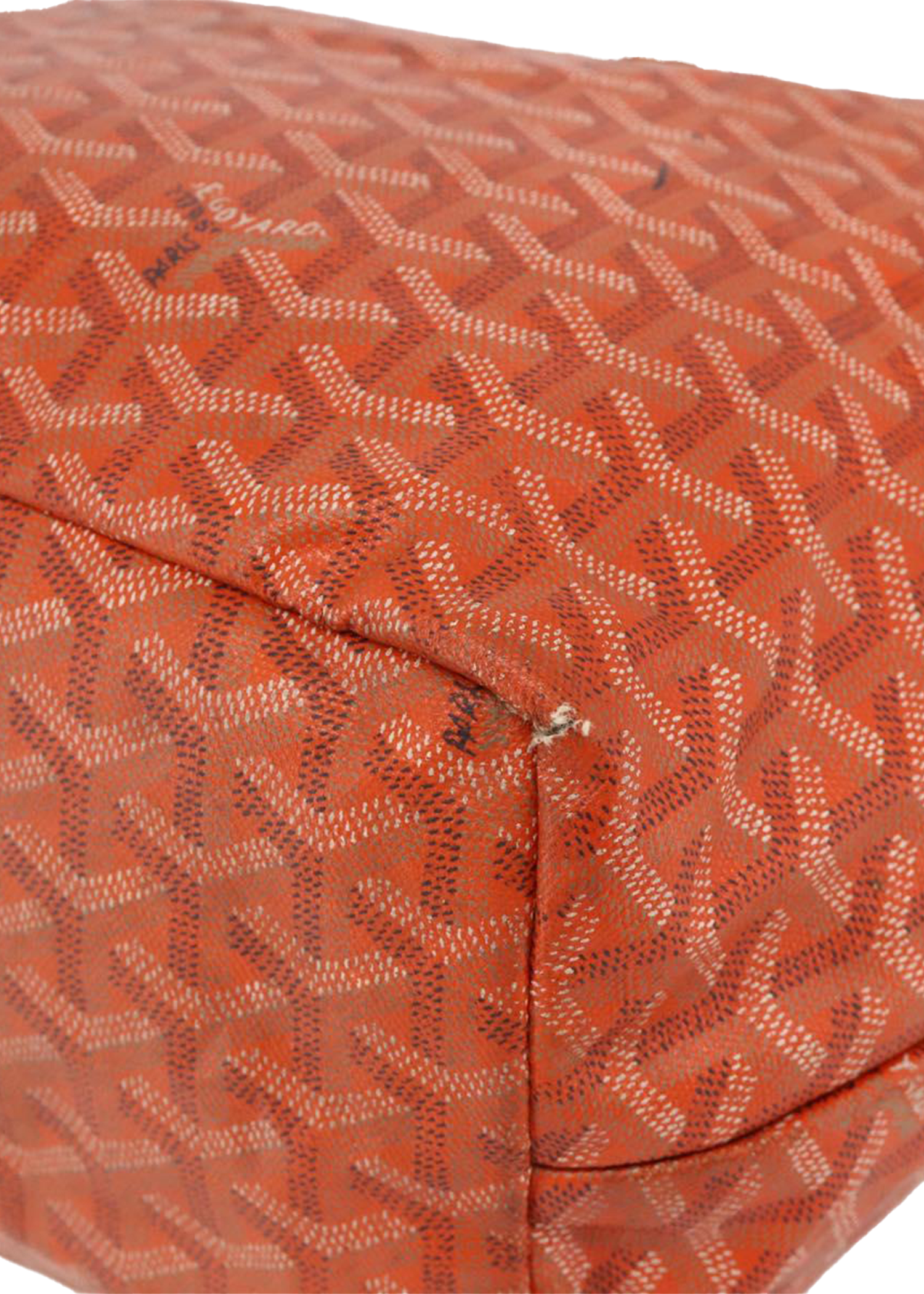 Goyard Orange St. Louis PM Tote