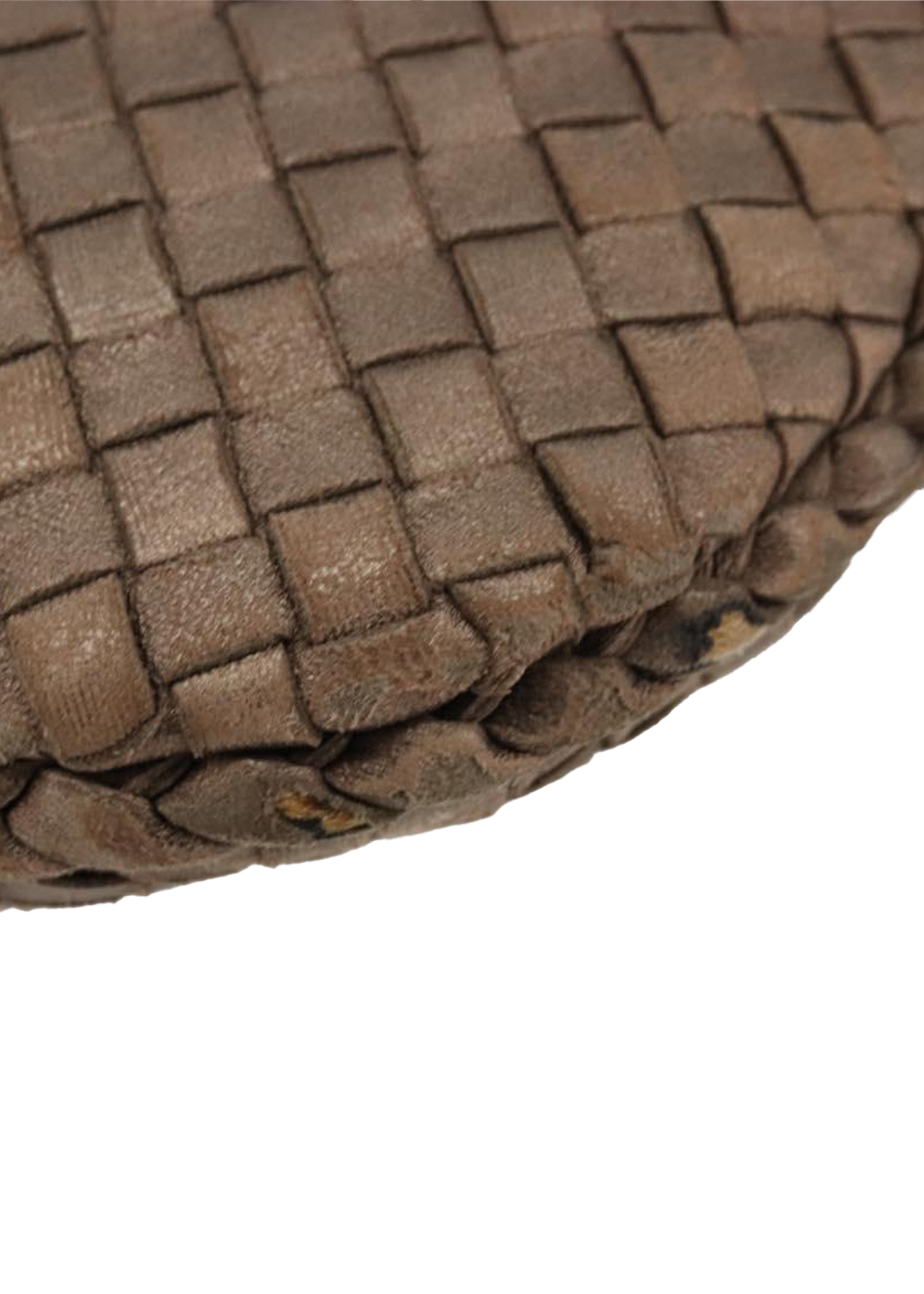 Bottega Veneta Intrecciato Bronze Shoulder Bag