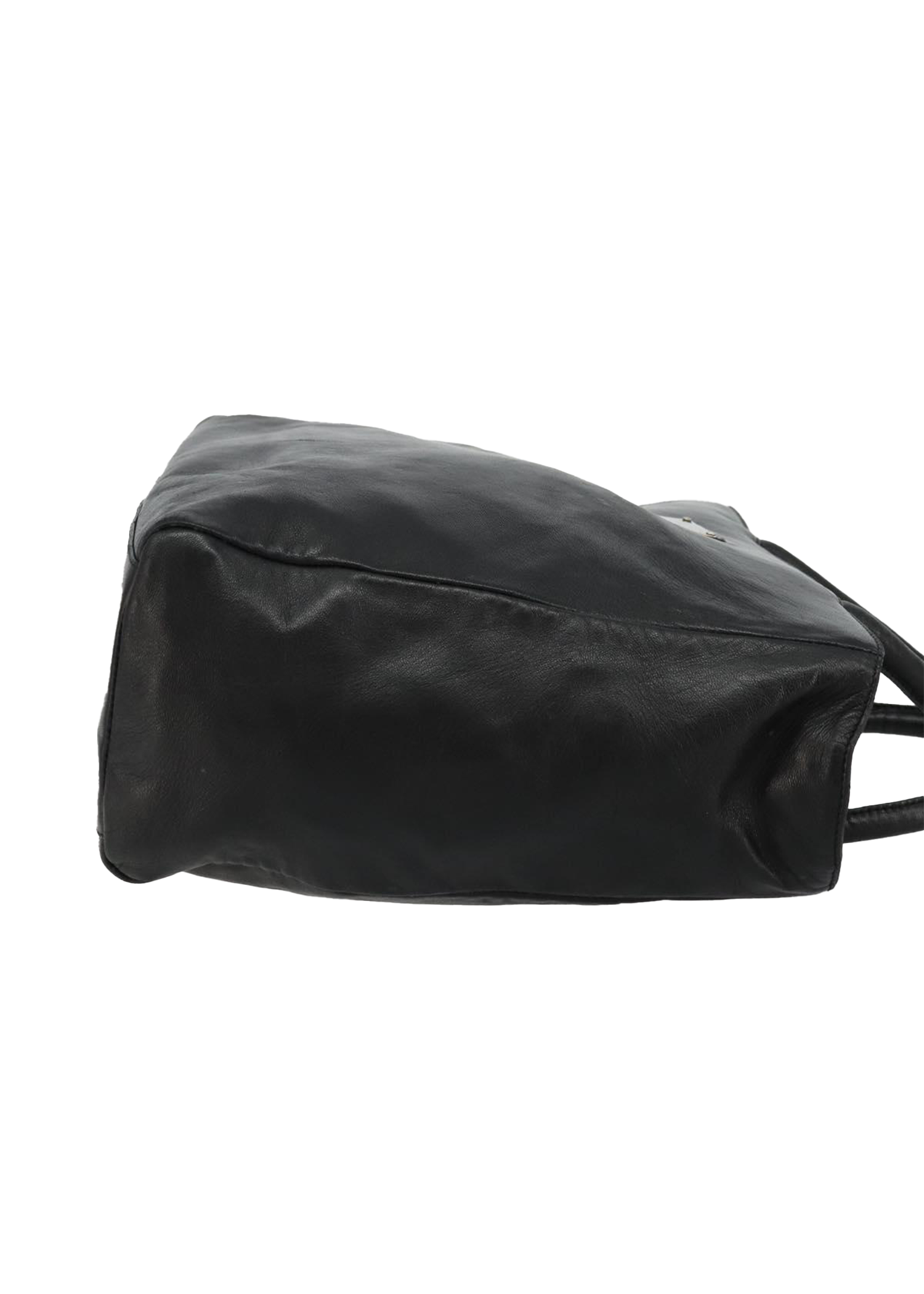 Prada Black Leather Tote