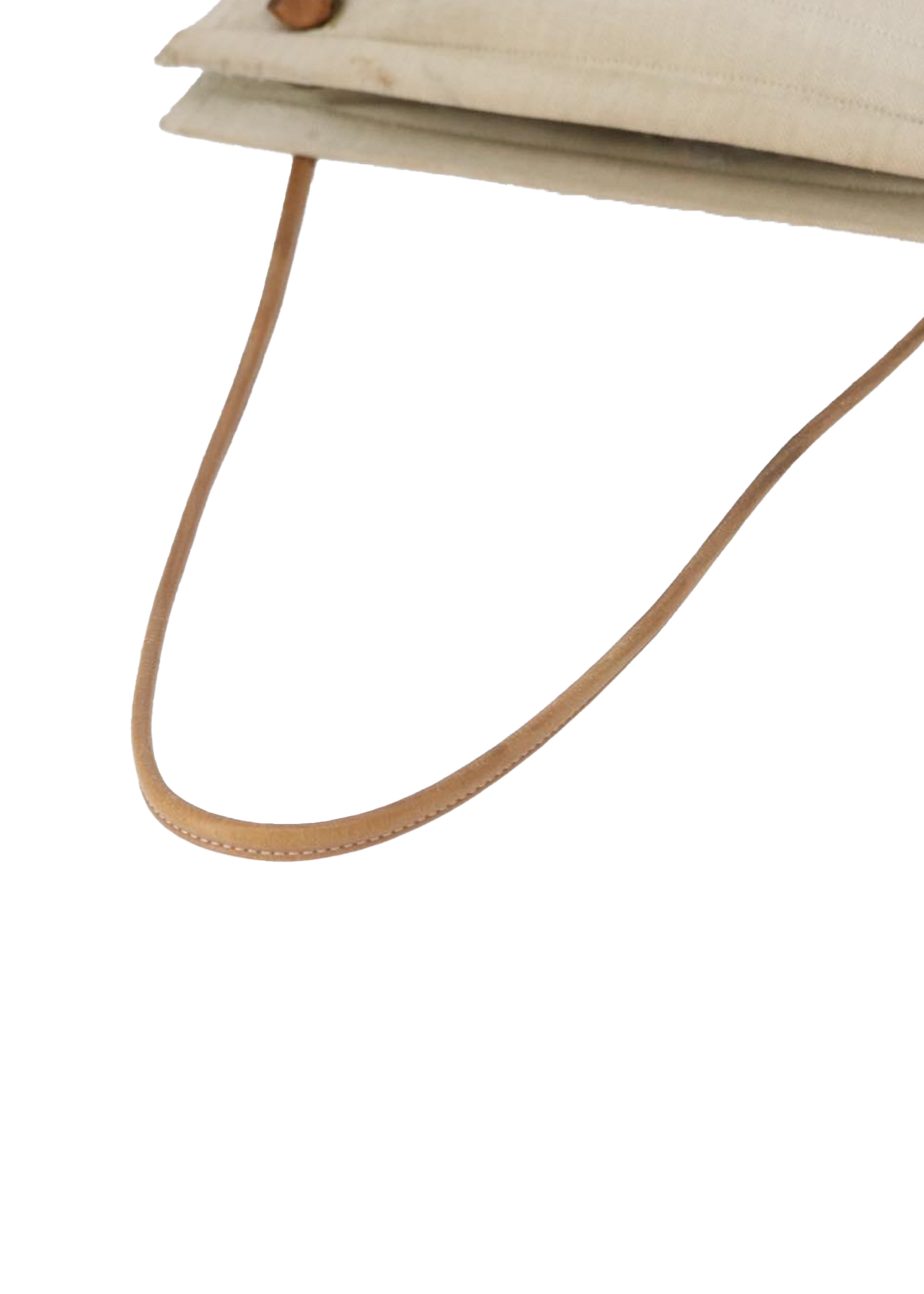 Hermes Cream Spellout Tote