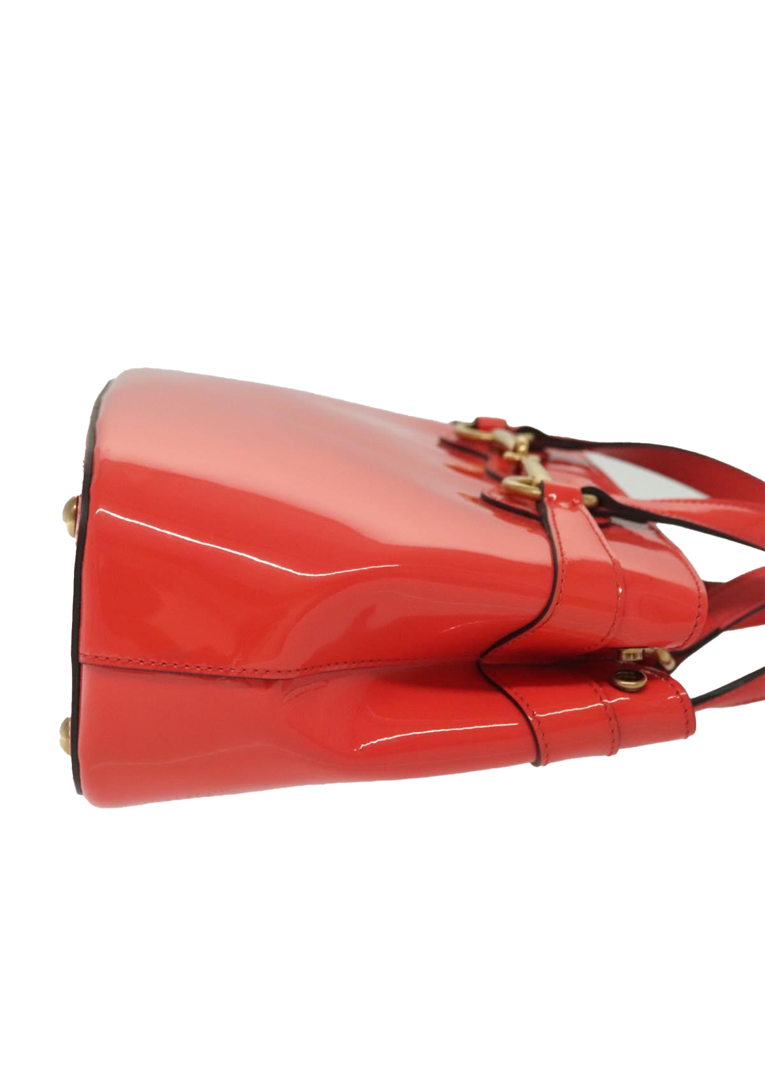 Gucci Red Horsebit Handbag