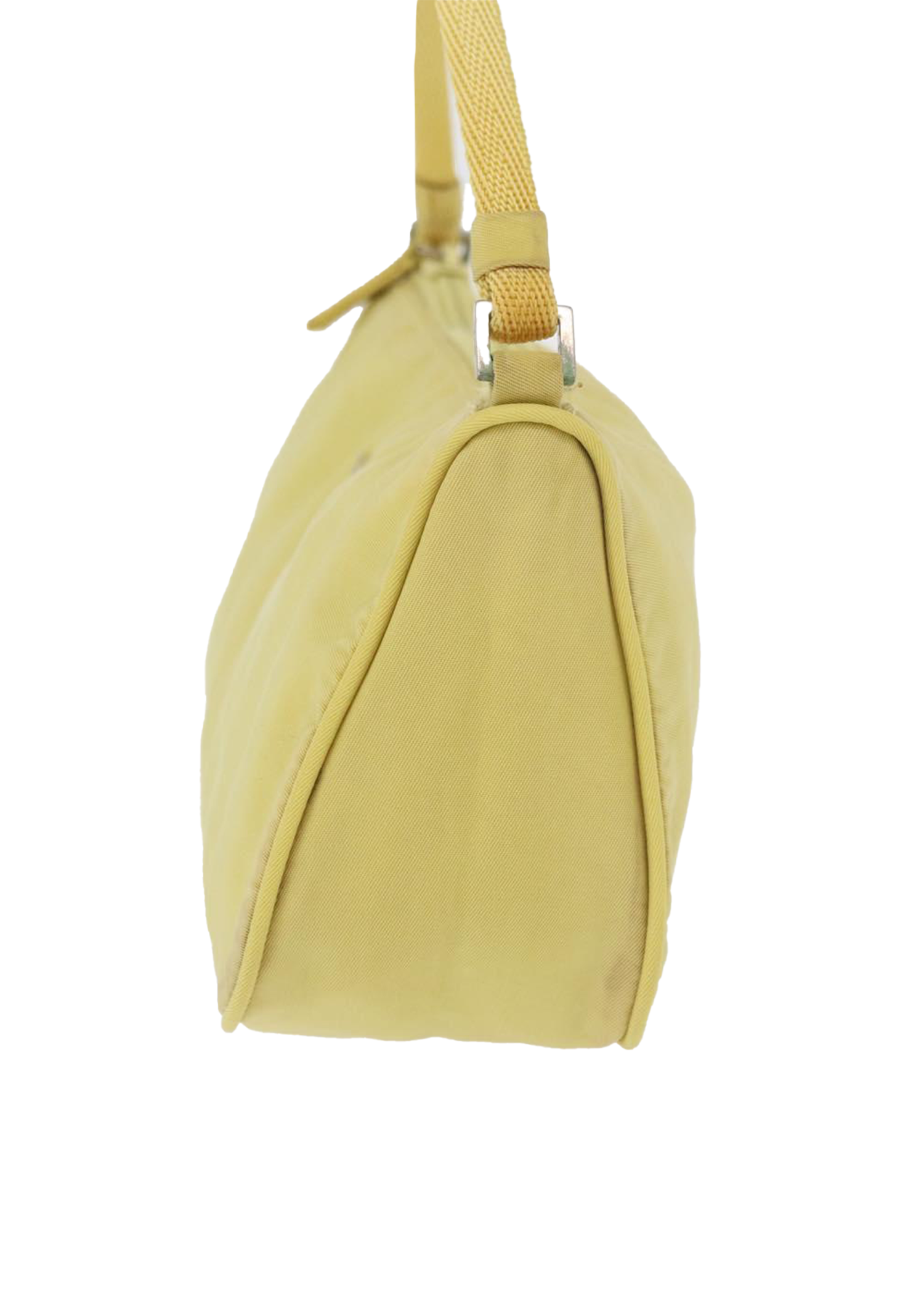 Prada Yellow Nylon Pochette
